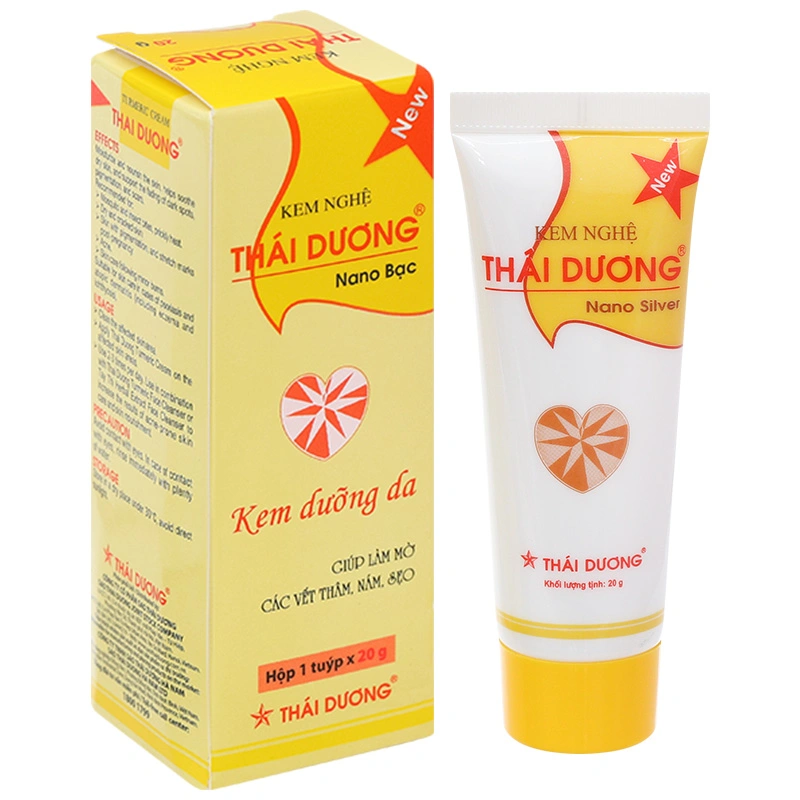 Kem nghệ Thái Dương Nano Bạc dưỡng da, mờ sẹo, mờ thâm tuýp 20g - 1